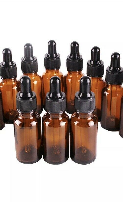 : FRCOLOR Terrarium Mini Amber Dropper Bottle: 30pcs 5ml