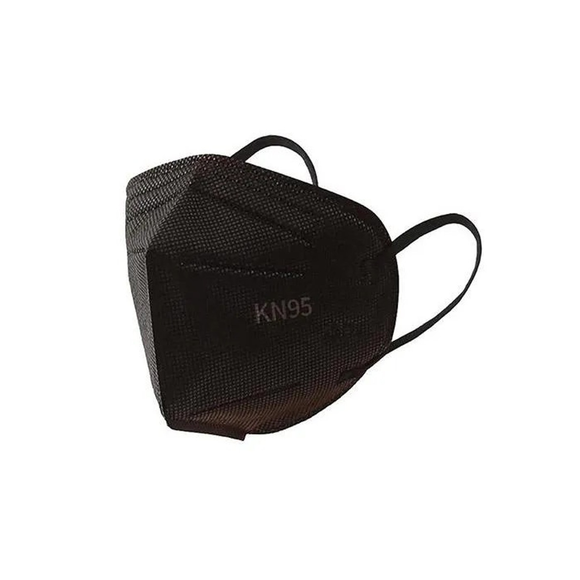 KN95 Black Respirator Mask (N95 P2 Equivalent) - 10 Pack