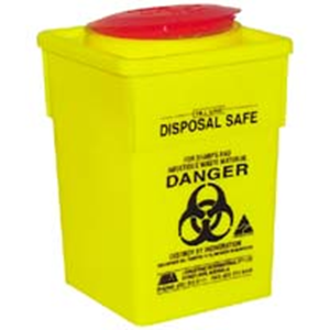 2L Sharps Container | Needle Waste Collector