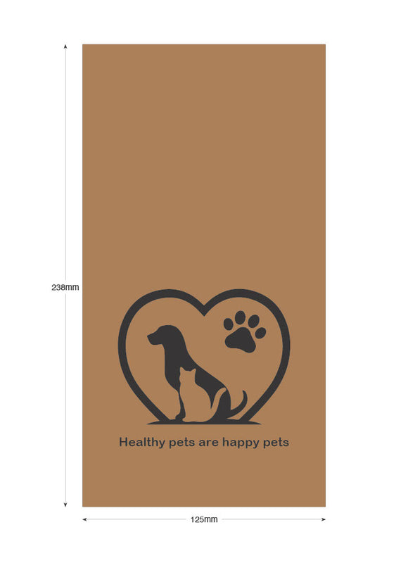 Veterinary Bags - SMALL Stock Paper Bags