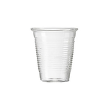 Transparent Disposable Plastic Cups - 100 pack